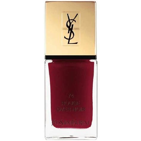 ysl la laque couture rouge overnoir|YSL la laque nail varnish.